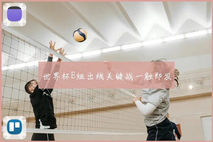 世界杯E组出线关键战一触即发